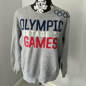 Gray Olympic Games Sweater